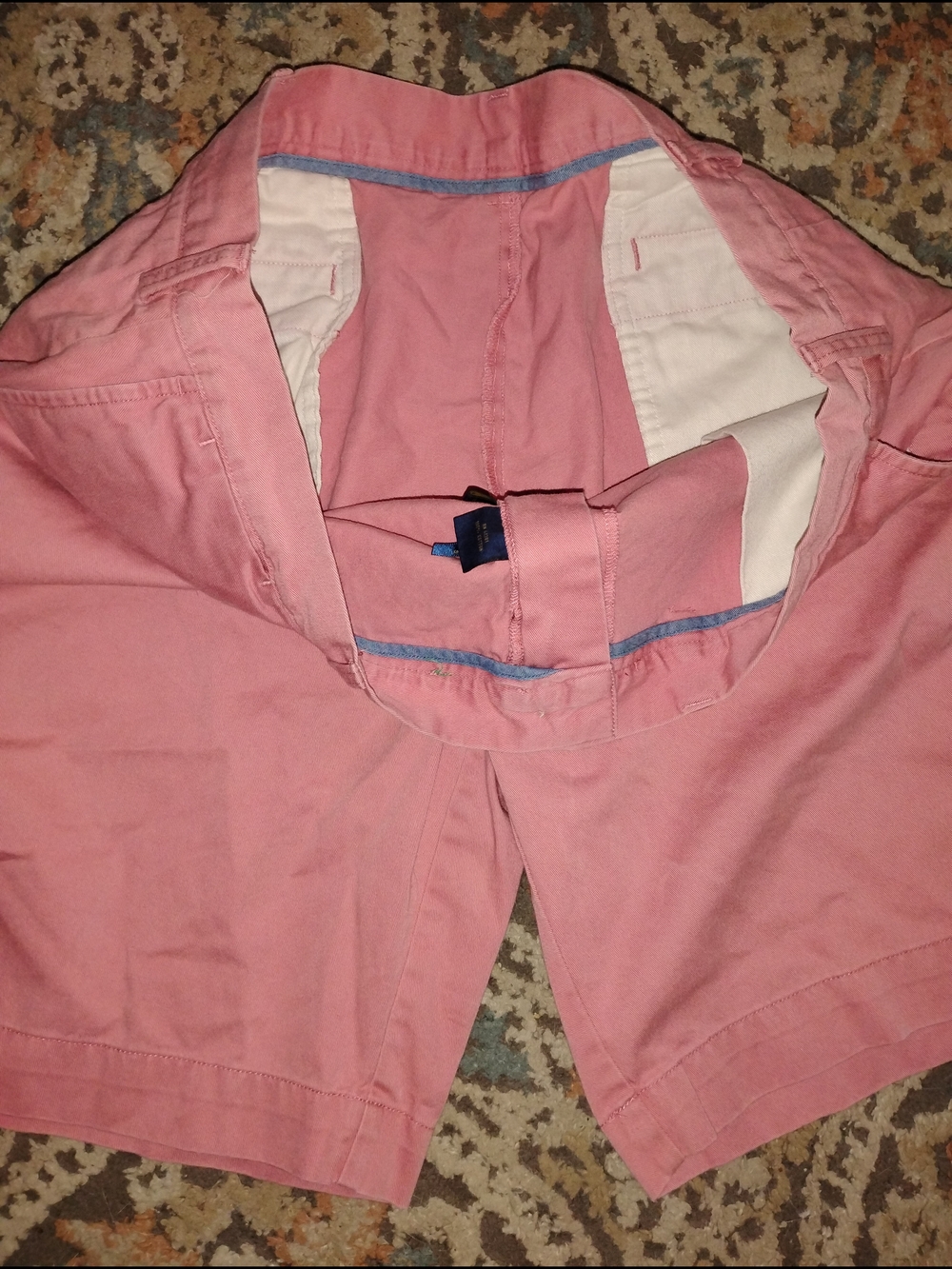 Polo by Ralph Lauren Pink Men’s Flat Front Shorts - Picture 4 of 5